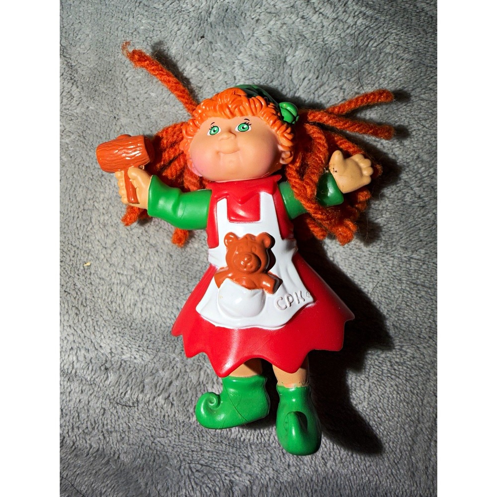 1994 McDonald's Cabbage Patch Kids Kimberly Katherine Santa's Helper Figure